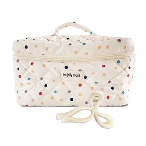 Quilted Makeup Bag